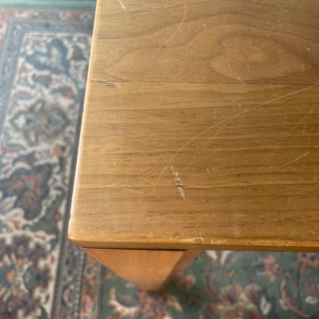 カリモク　天然木　ウォールナット　ダイニングテーブル