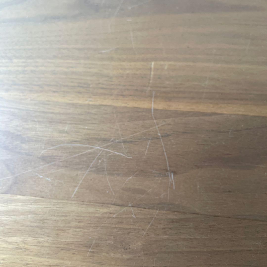 カリモク　天然木　ウォールナット　ダイニングテーブル