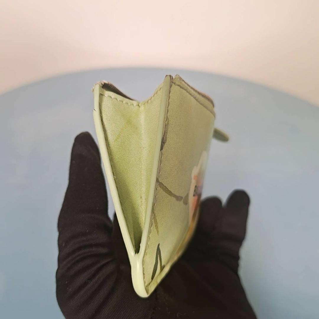 最終割引　BALENCIAGA ユリ柄 ミニ財布　パース