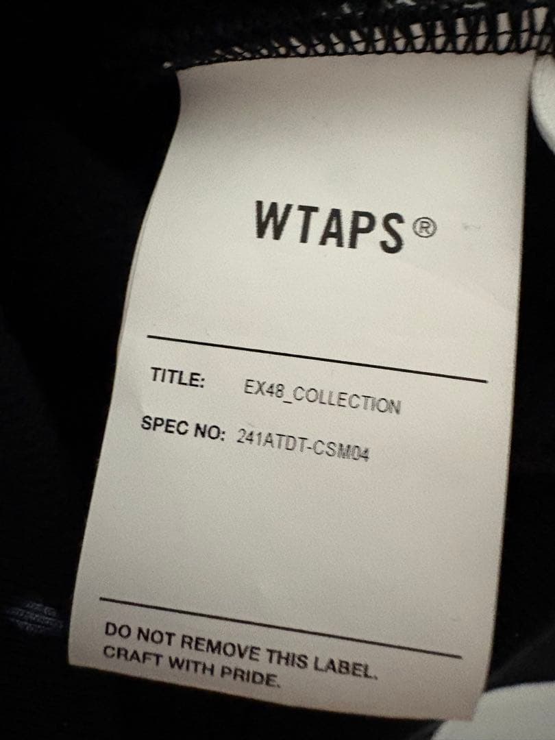 トップス WTAPS ACADEMY HOODY 02 BK