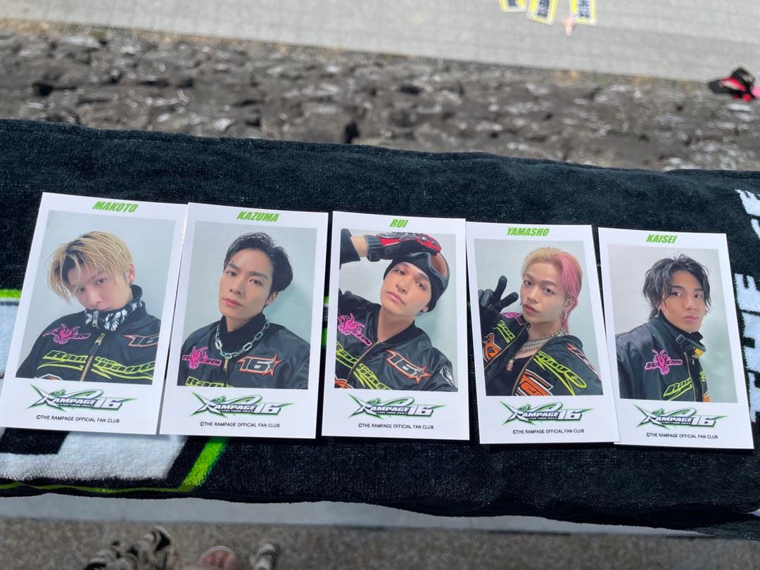 山本彰吾 川村壱馬 与那嶺瑠唯 武知海青 長谷川慎 チェキ風フォトカード