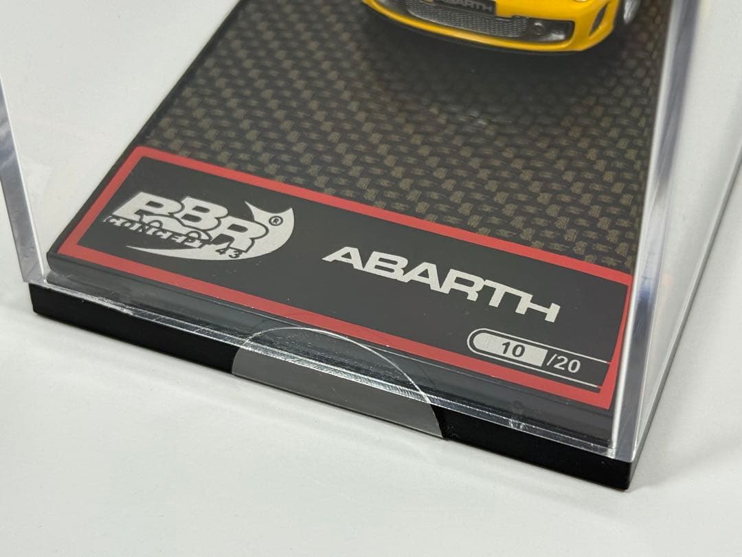 限定20 1/43 Abarth 695 Giallo Modena アバルト