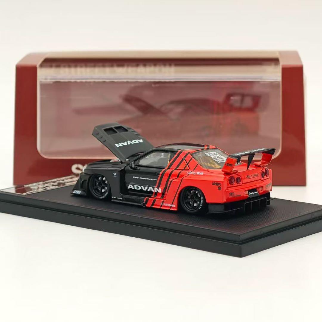 【3台セット】SW 1/64 GT-R ER34 LBWK 限定499
