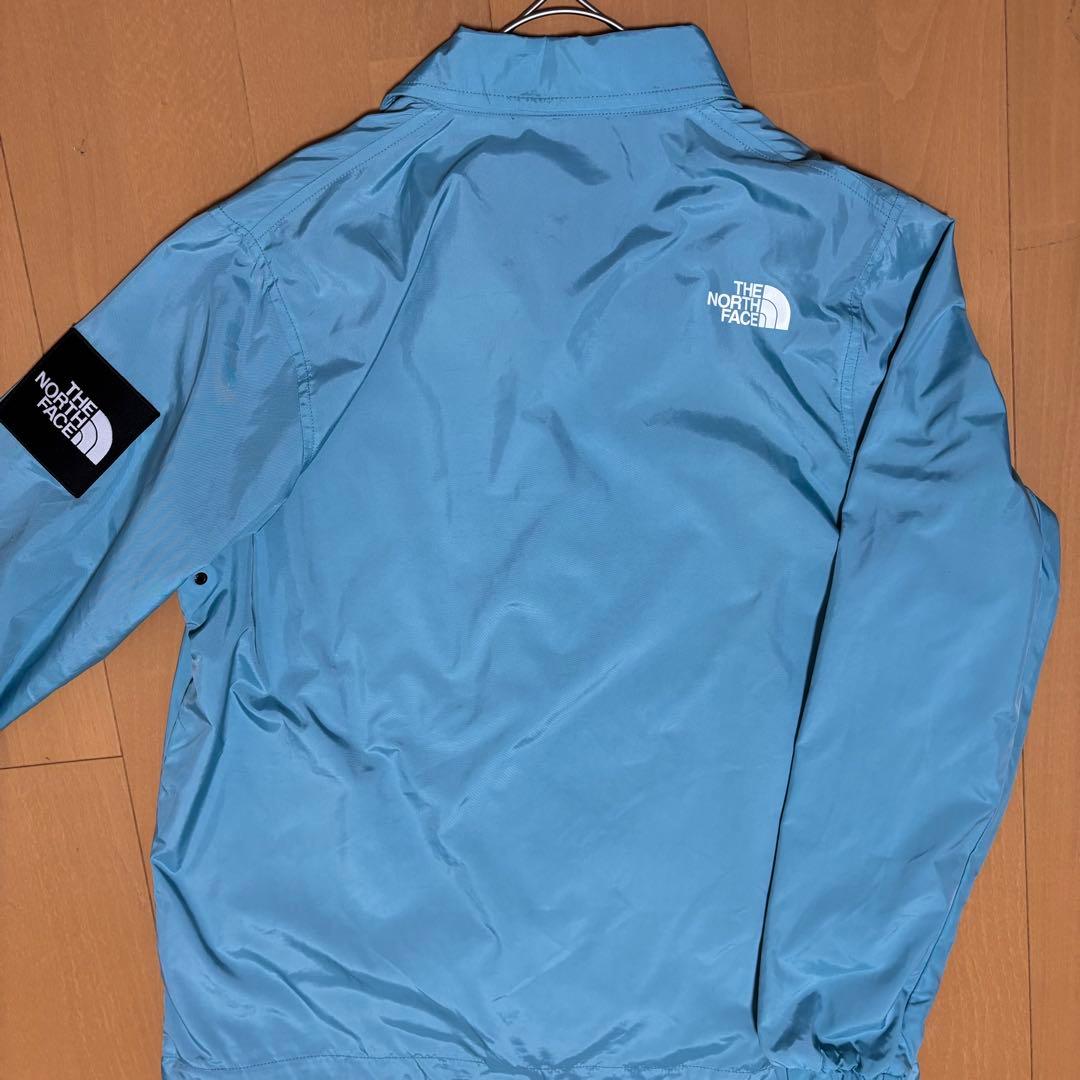 THE NORTH FACE コーチジャケット S 水色 撥水 アウター 極美品