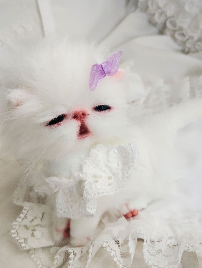 お世話セット♡生後2週間♡子猫ちゃん♡アートドール♡ぬいぐるみ♡