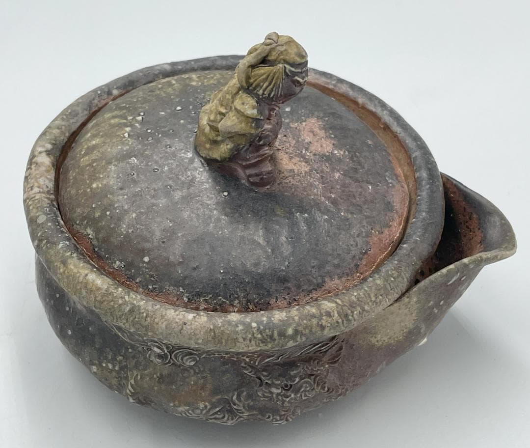 備前焼 鐘馗様 獅子 宝瓶 - YILANC-ART.COM