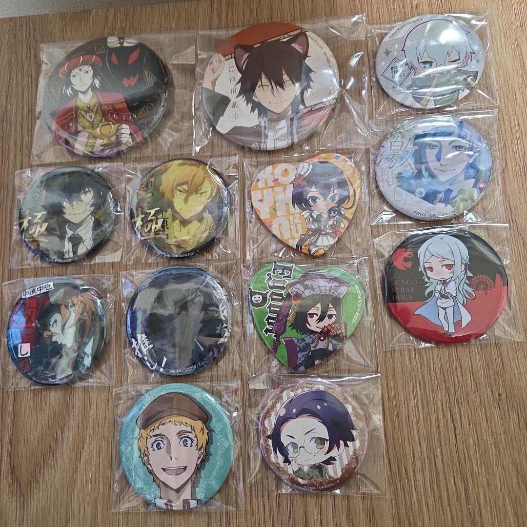 192文豪ストレイドッグス 缶バッジセット - メルカリ