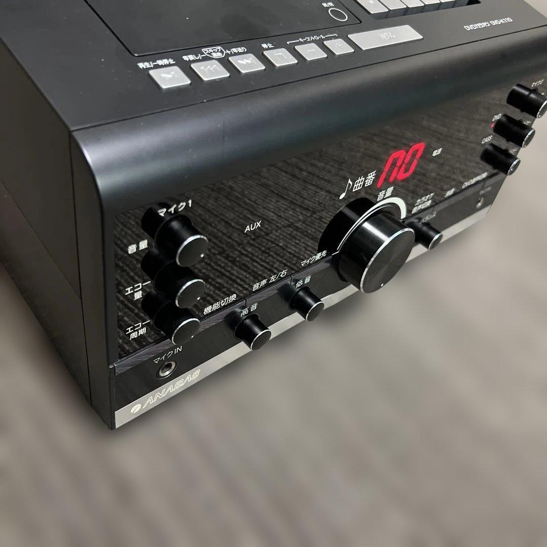 ANABAS アナバス DVD-K110 マイク付 カラオケセット