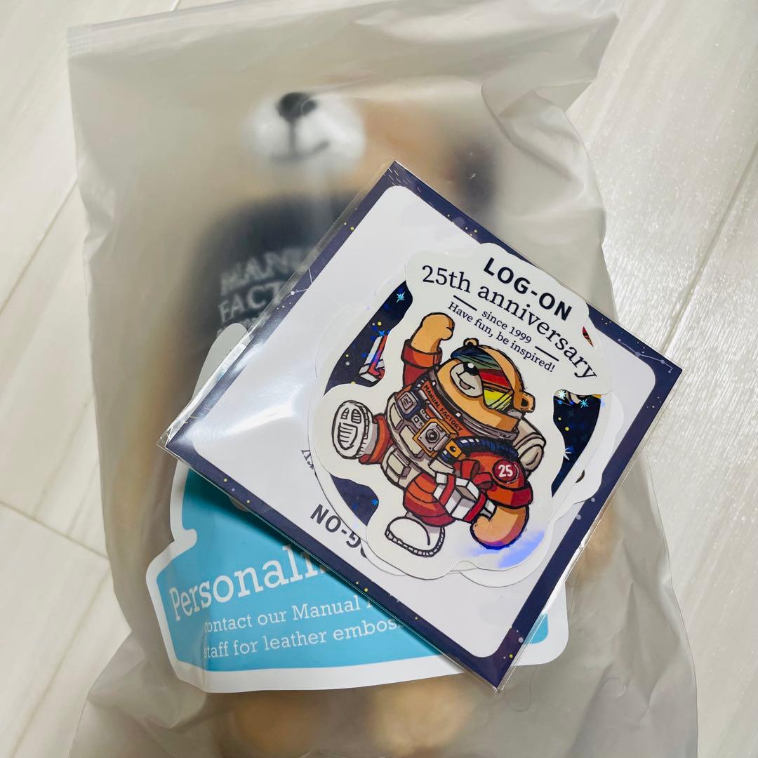 マニュアルファクトリー ベア ぬいぐるみ ステッカー セット