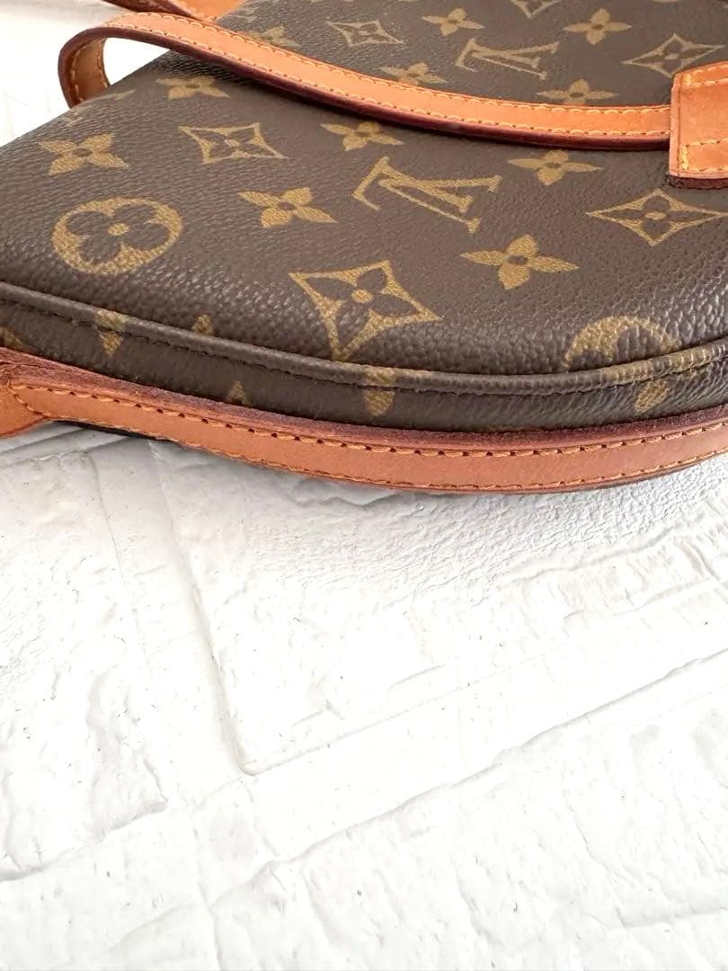 美品♡ルイヴィトンLOUIS VUITTONモノグラムシャンティショルダーバッグ