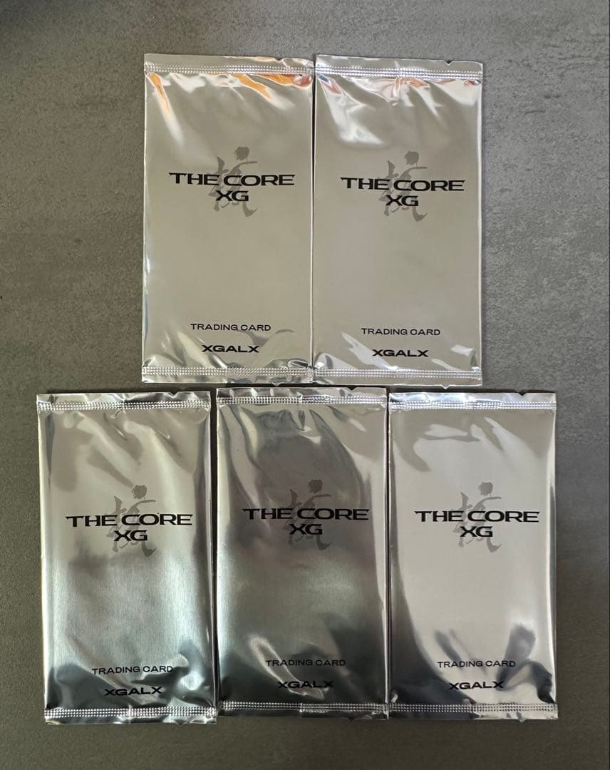 XG THE CORE - 核 タワレコ 特典 トレカ 新品未開封 5枚セット - メルカリ