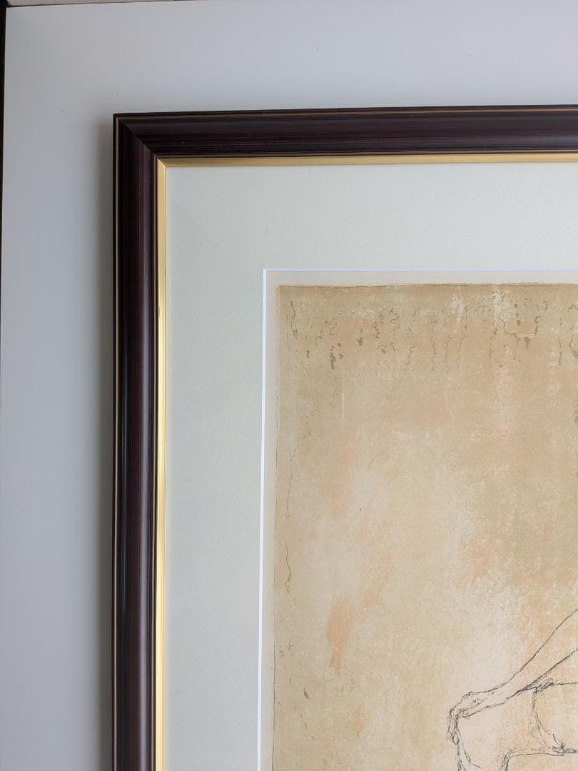 極希少 真作】ジャン・ジャンセン 「二人の踊り子」リトグラフ 直筆