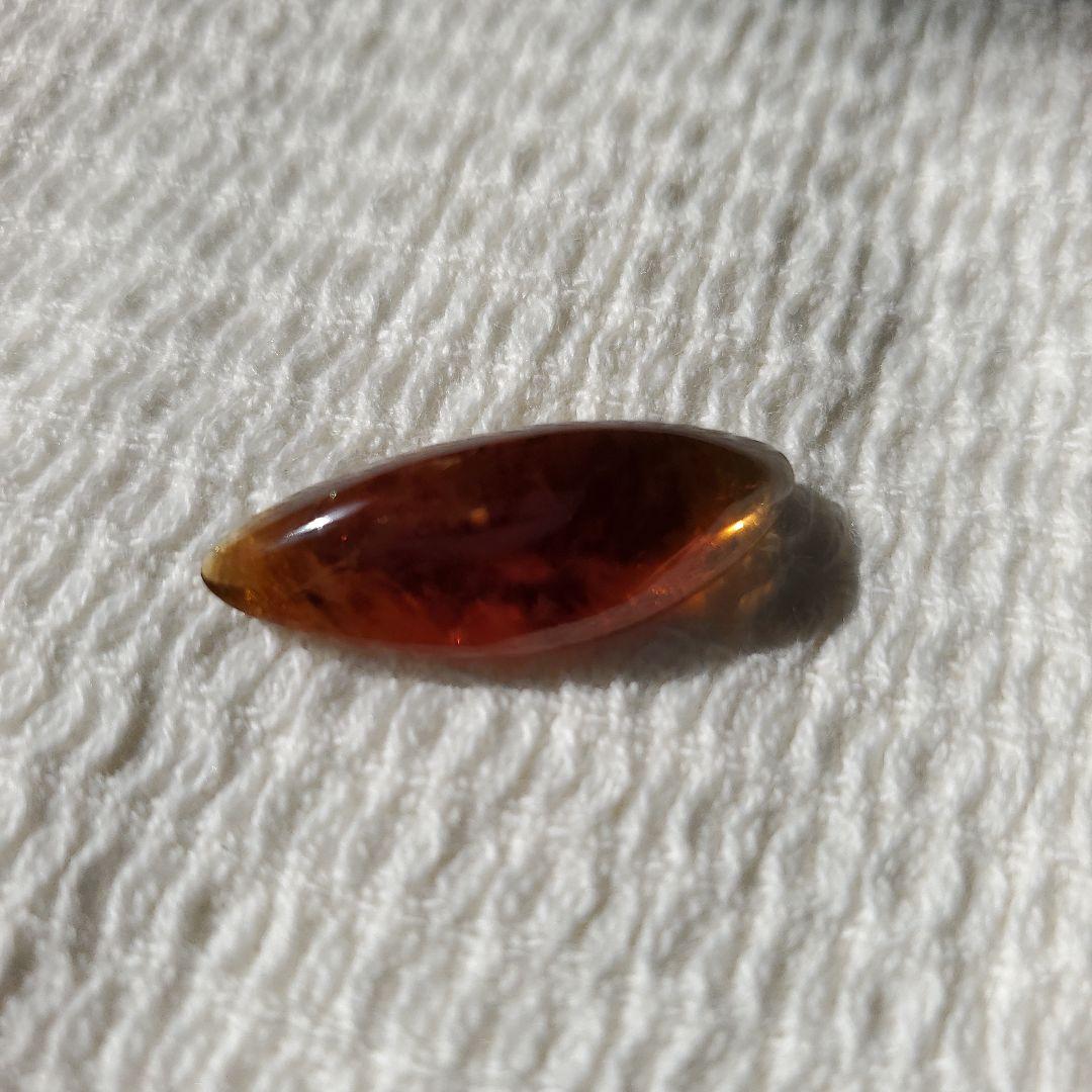 希少 ロシア産 ブラウンクォーツ ルース 磨き カボション 鉱物標本