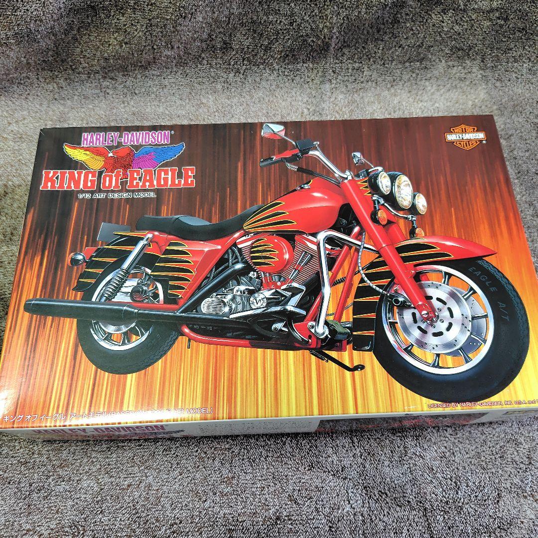 イマイ 1/12 ハーレーダビッドソン キングオブイーグル アートモデル