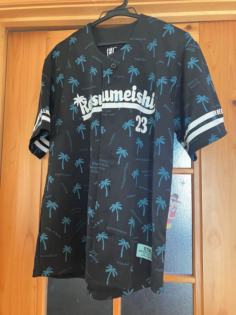 ケツメイシ ベースボールシャツ ケツメイシ リクエストライブ2023ベルーナドーム ベースボールシャツ L