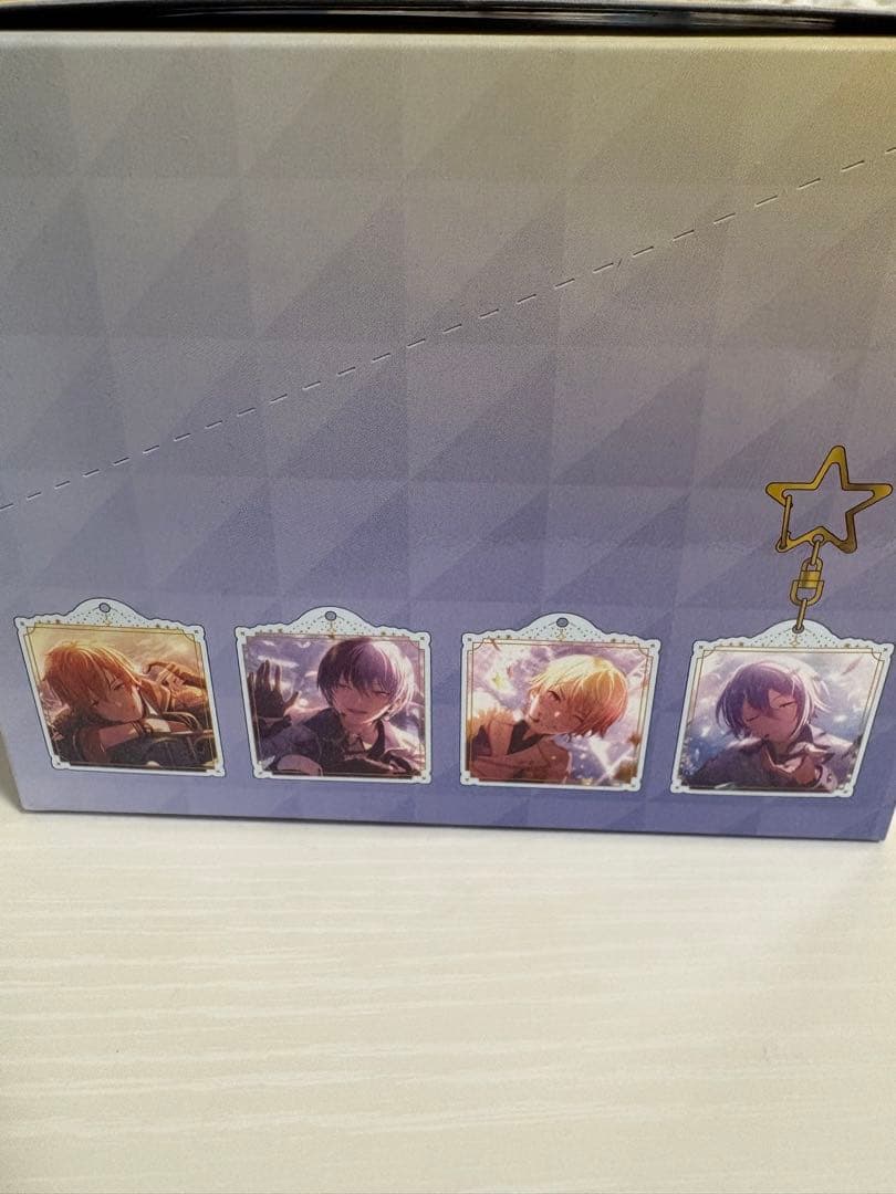 プロセカ×あんスタ 缶バッジ＆アクリルキーホルダー＆色紙 4箱セット