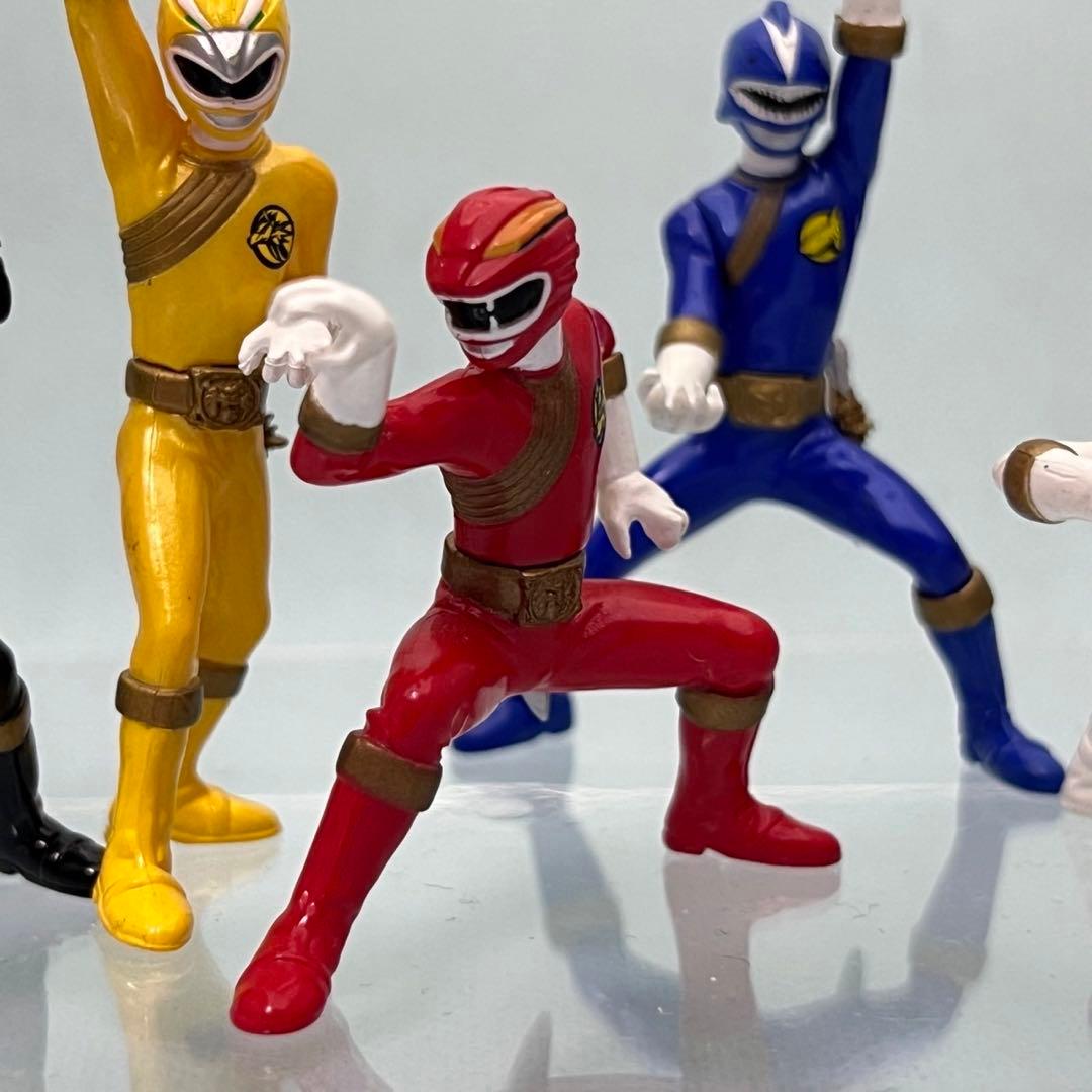 百獣戦隊ガオレンジャーキャラエッグガオレンジャー7体セット