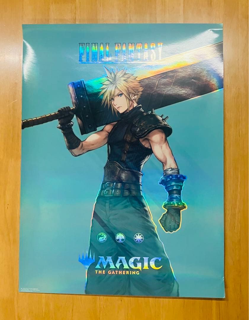 MTG FFコラボ ポスター3種 クラウド、セフィロス、ティナ