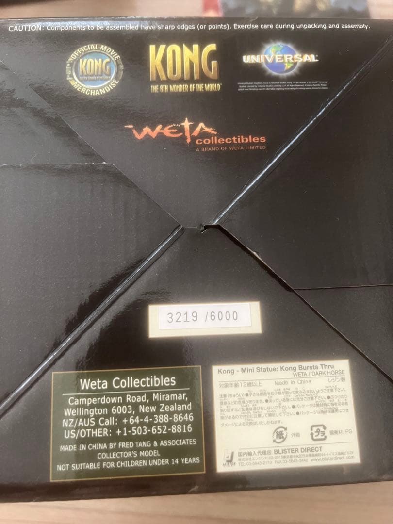 Kong BurstsThruフィギュア