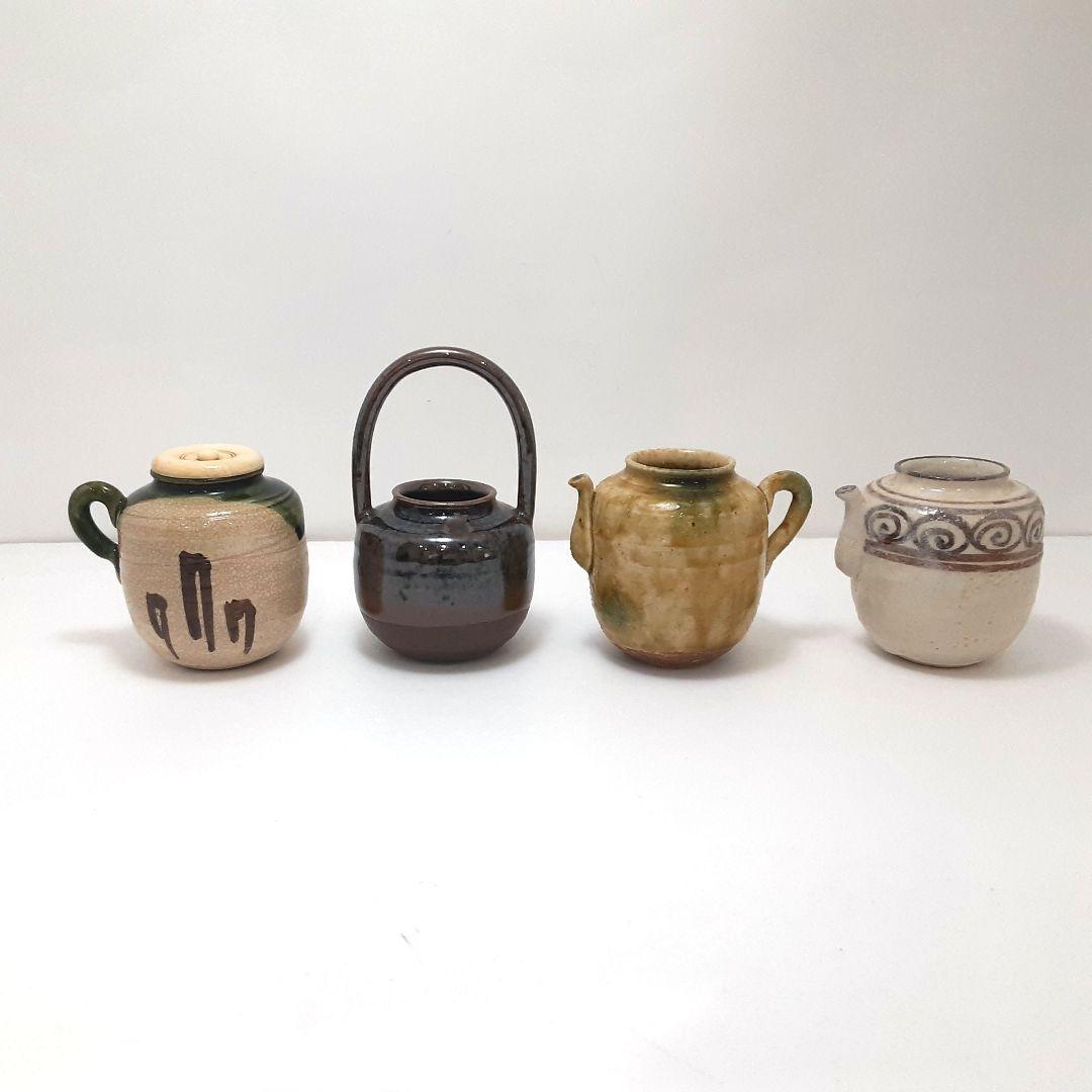 Y1670-1 茶道具 二代 山口錠鉄 色変り 四滴茶入 共箱 ま - メルカリ