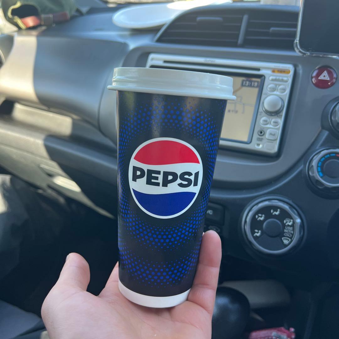 PEPSI 黒と青のドット柄カップ PEPSI 黒と青のドット柄カップ PEPSI 黒と青のドット柄カップ 【公式通販】