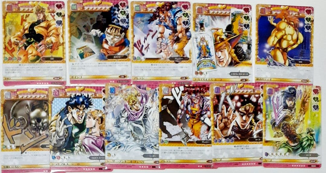 ご確認用☆ ジョジョの奇妙な冒険 ABCカード まとめ売り