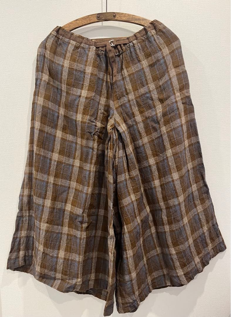 楽一番様　vlasblomme リネンキュロットパンツ