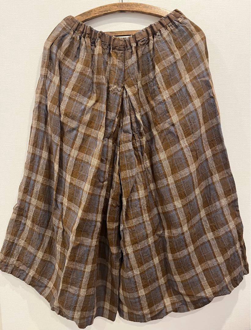 楽一番様　vlasblomme リネンキュロットパンツ