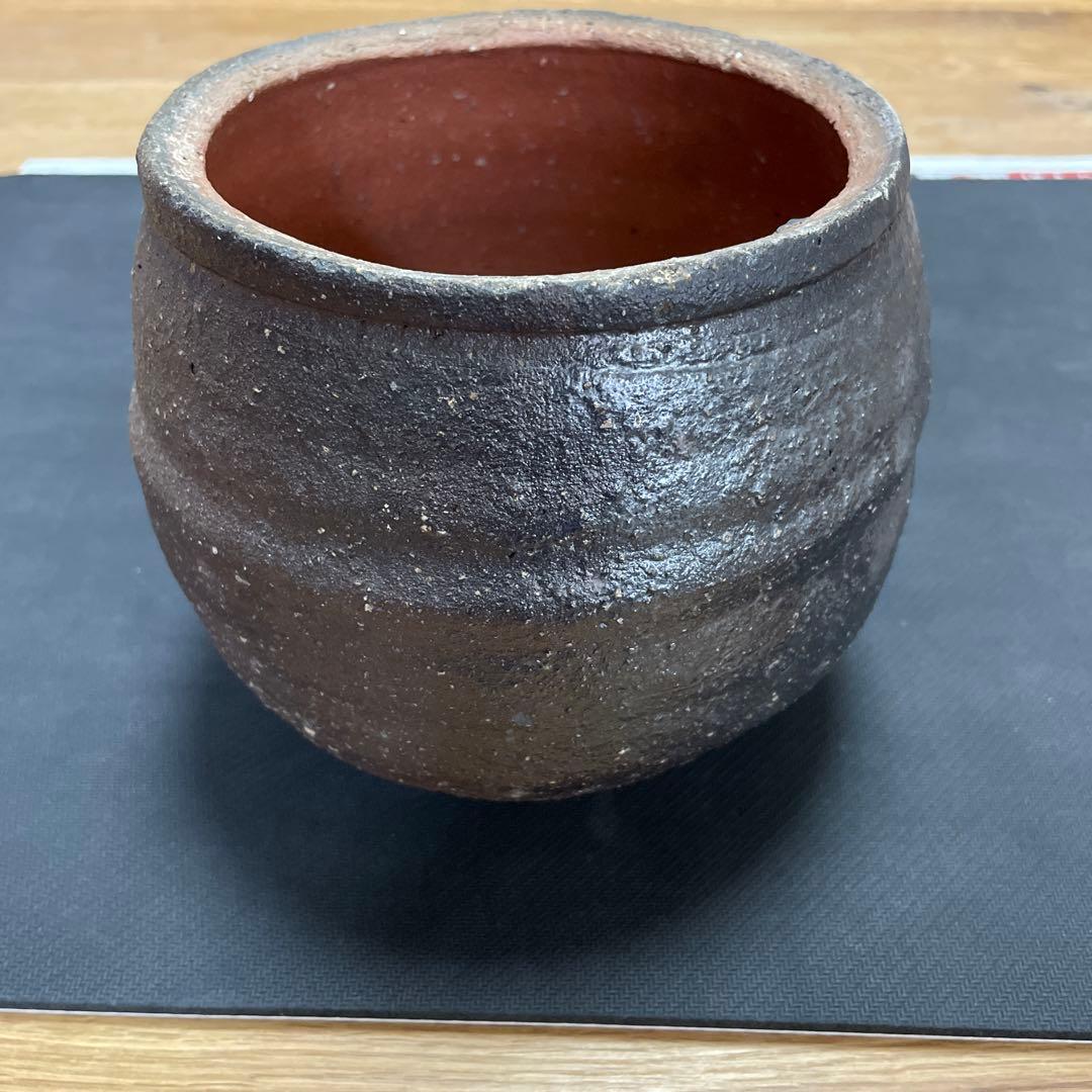 中川伊作 知花南蛮焼き 花いけ 水指