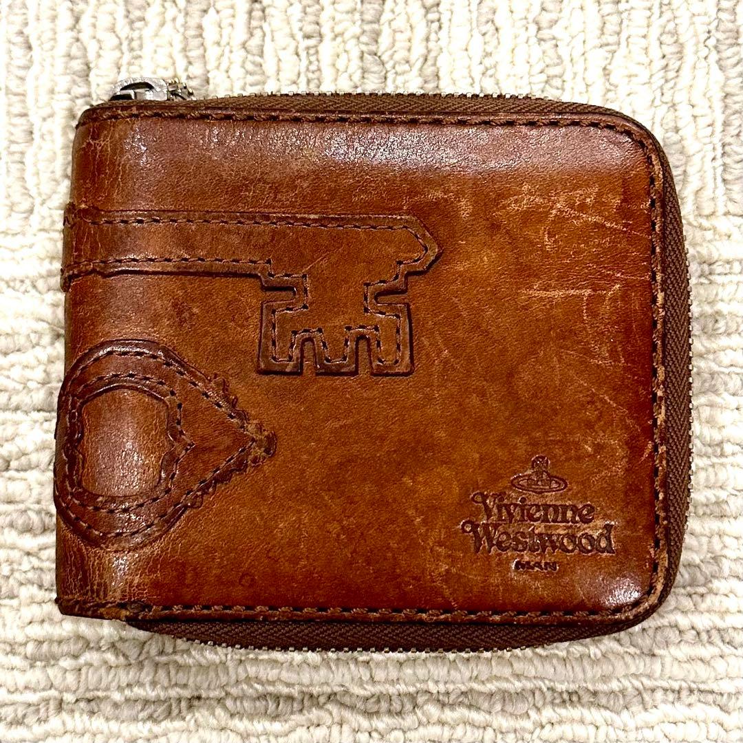 Vivienne Westwood ブラウン 二つ折り財布