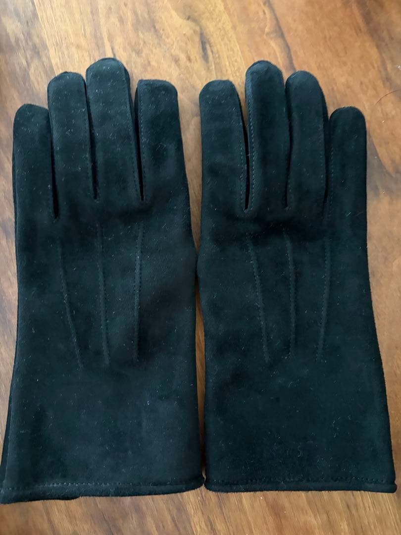 未使用新品】エンダースキーマ スエードグローブ 黒