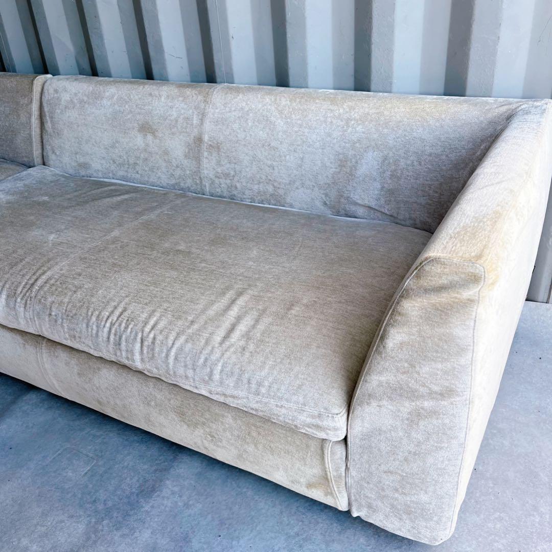 取付無料！アルフレックス SONA ファブリック3Pカウチソファクッション付き✨