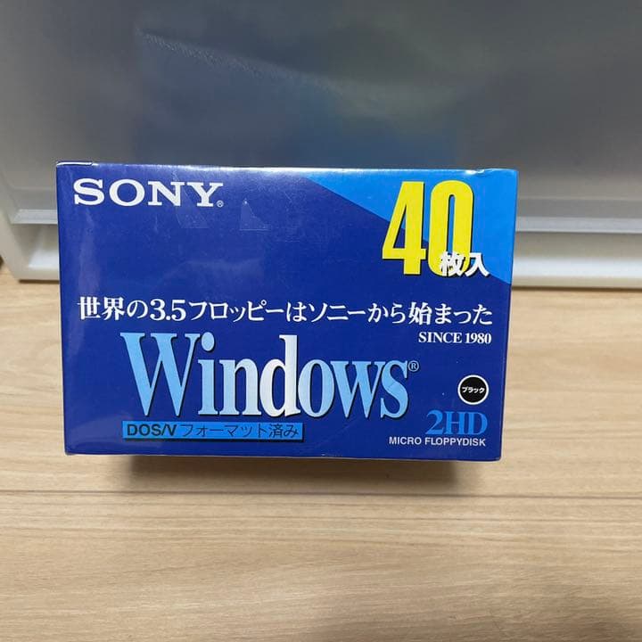 SONY 3.5型フロッピーディスク 2HD 40枚パック 40MF2HDGE…