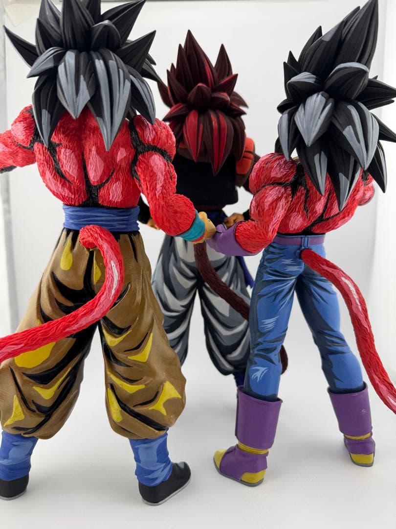 一番くじ　グレイテストサイヤン ゴジータ4 ベジータ4 孫悟空4 リペイント