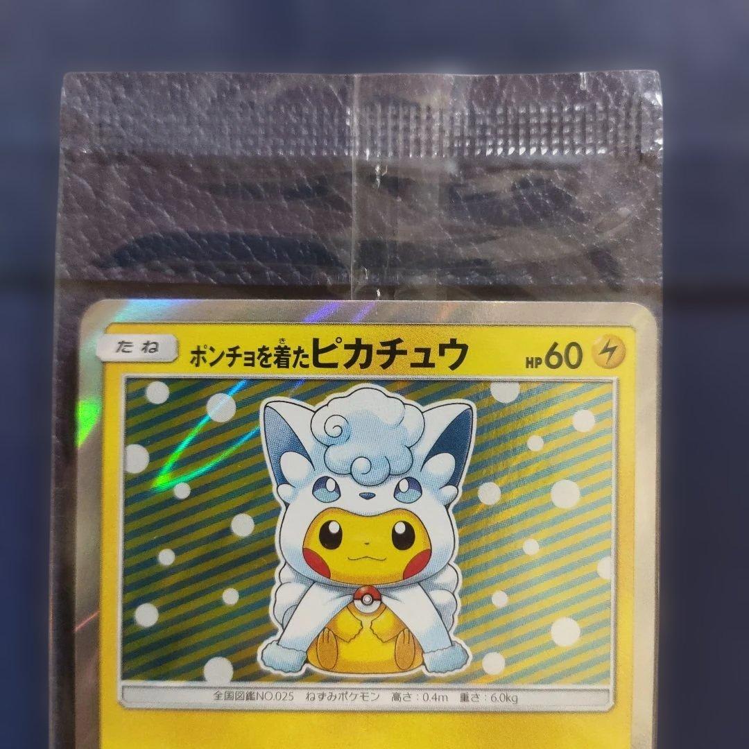 【美品】スペシャルBOX アローラロコン&ロコン ポンチョのピカチュウ