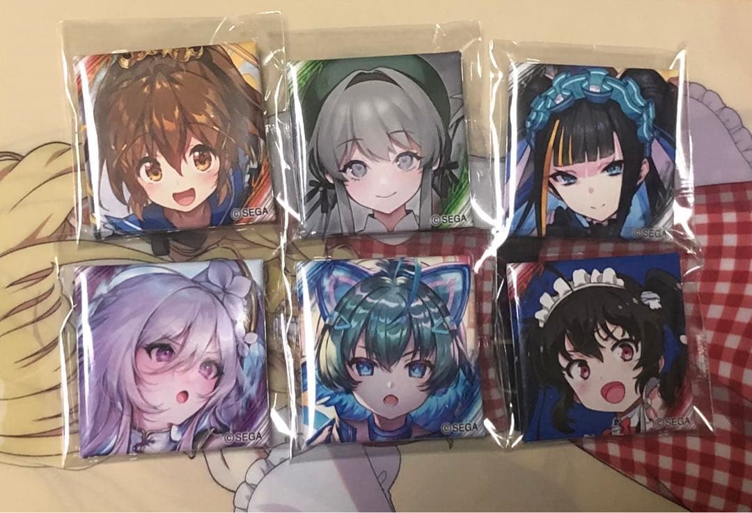 英傑大戦 チュウニズムコラボ缶バッジ6種コンプ - メルカリ