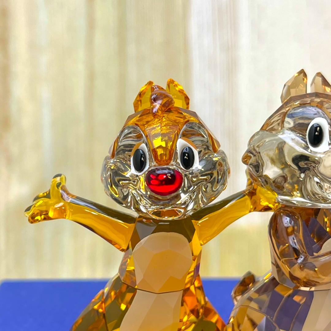 チップとデール リス スワロフスキー SWAROVSKI クリスタルガラス