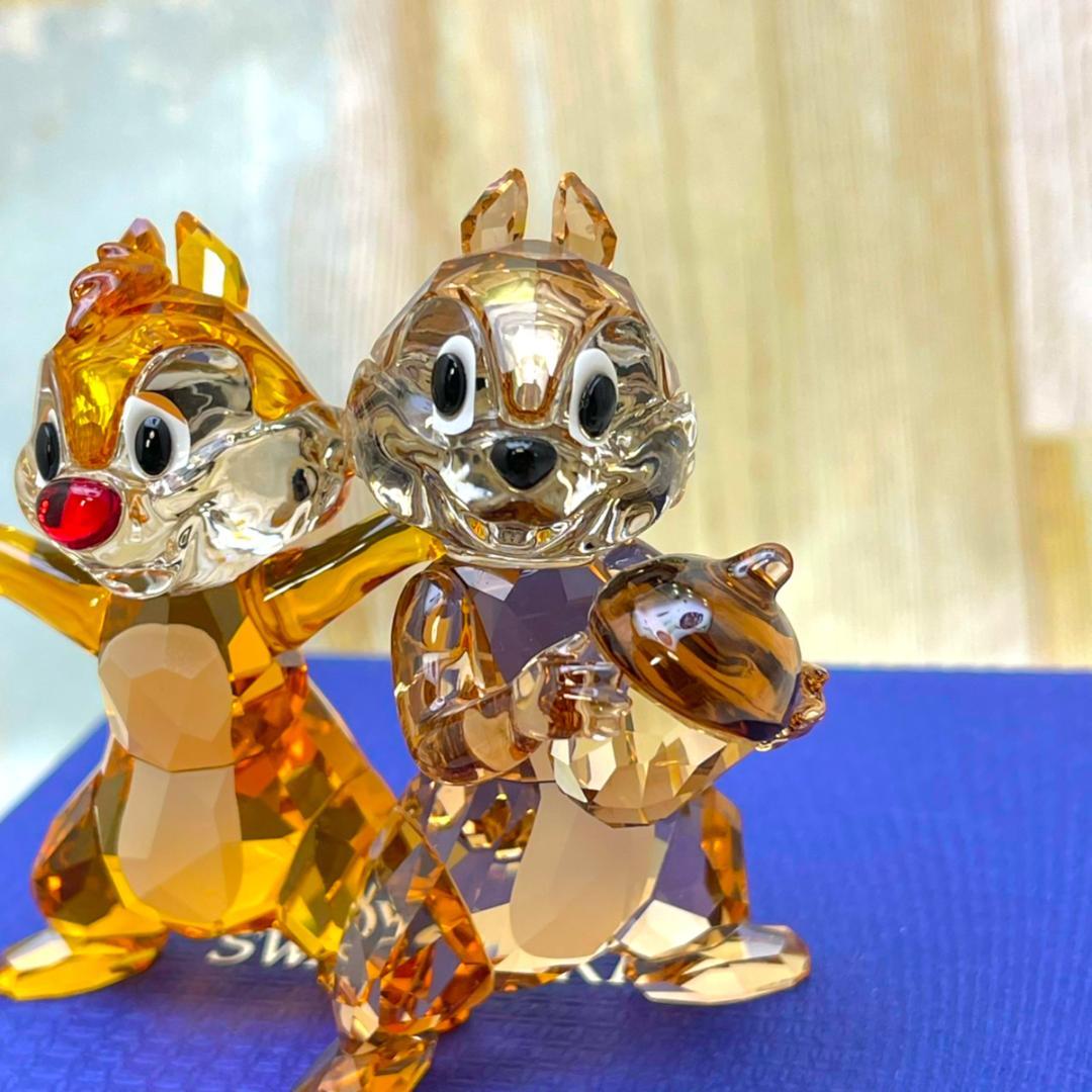 チップとデール リス スワロフスキー SWAROVSKI クリスタルガラス