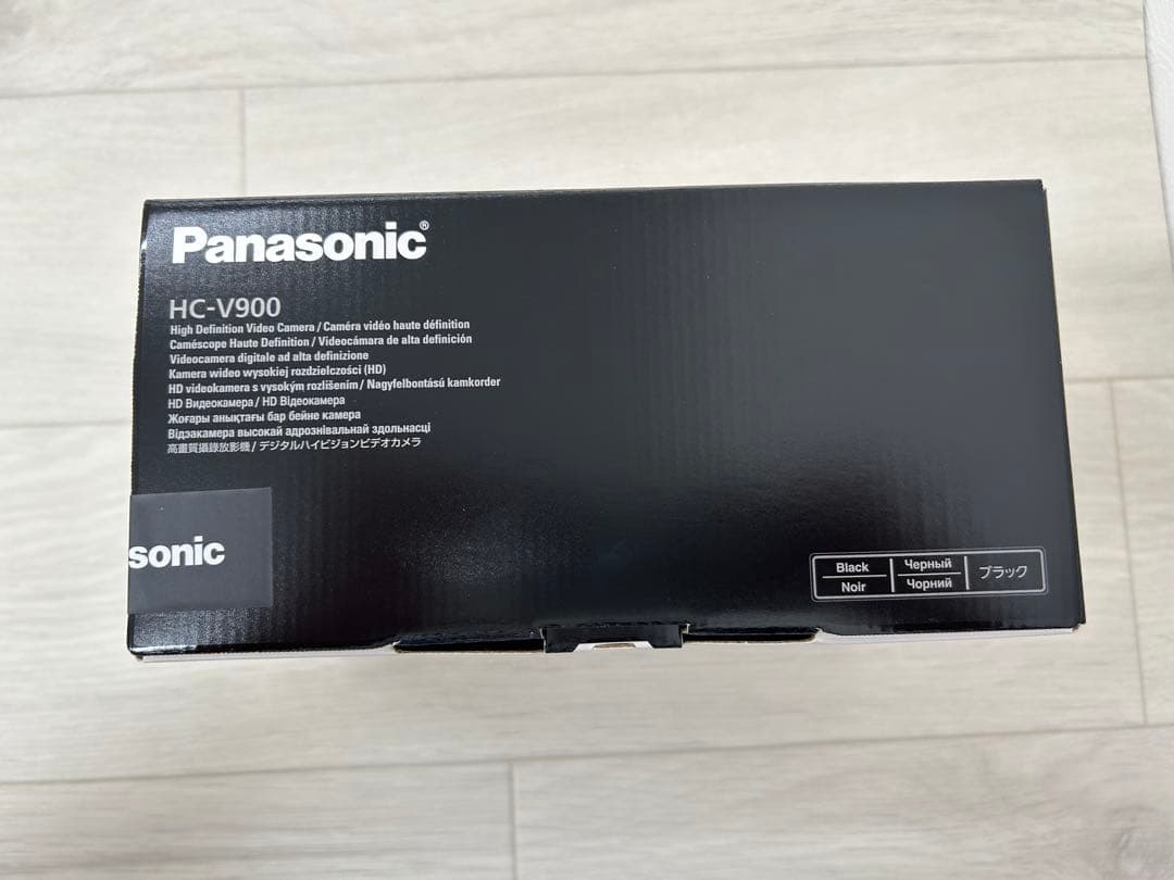 のん【新品未開封】Panasonic HC-V900 ビデオカメラ本体