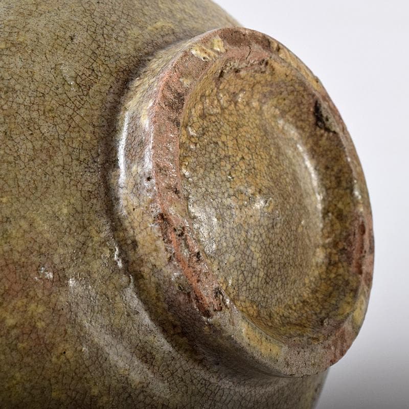 朝鮮美術 李朝 高麗青磁 茶碗 時代箱付 M R8402