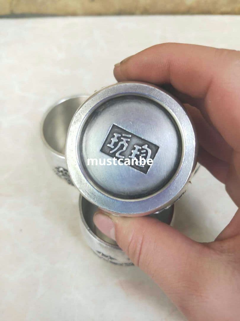 銅 細工 梅蘭竹菊 湯飲み 茶道具 装飾品 工芸品 置物