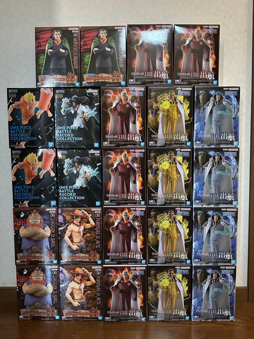 ワンピース フィギュア 24個まとめ売り - メルカリ