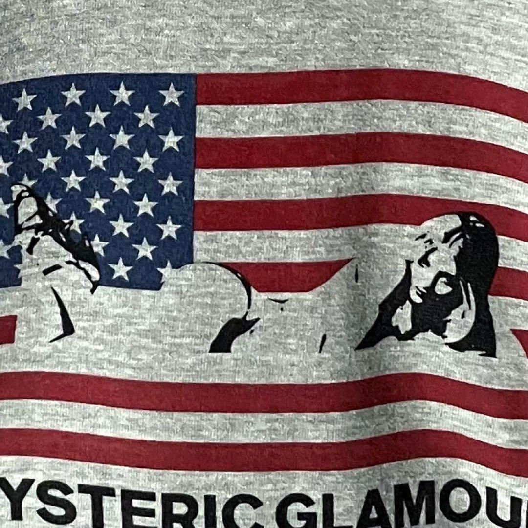 【即完売】ヒステリックグラマー☆星条旗ヒスガールスウェットパーカー希少サイズL