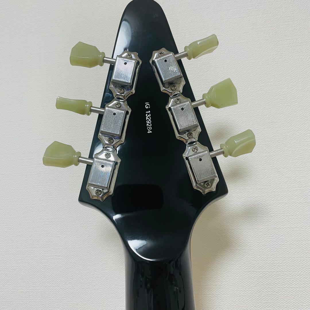 グラスルーツ GR-FV-32/M アンプ内蔵ギター Grass RootsのVギター □現状