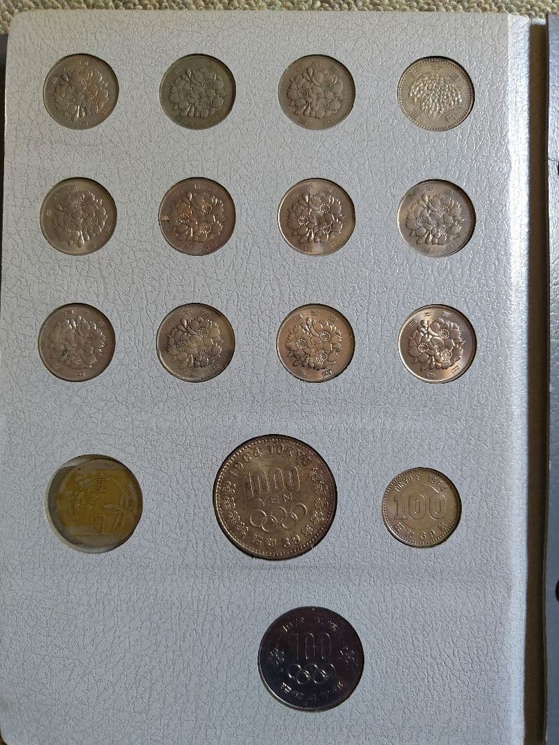 レア】日本 旧貨幣セット、現行コイン年号別アルバム