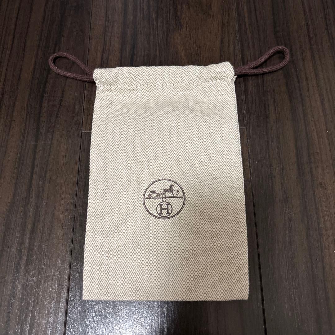 HERMES エルメス 保存袋 巾着袋 ポーチ - メルカリ