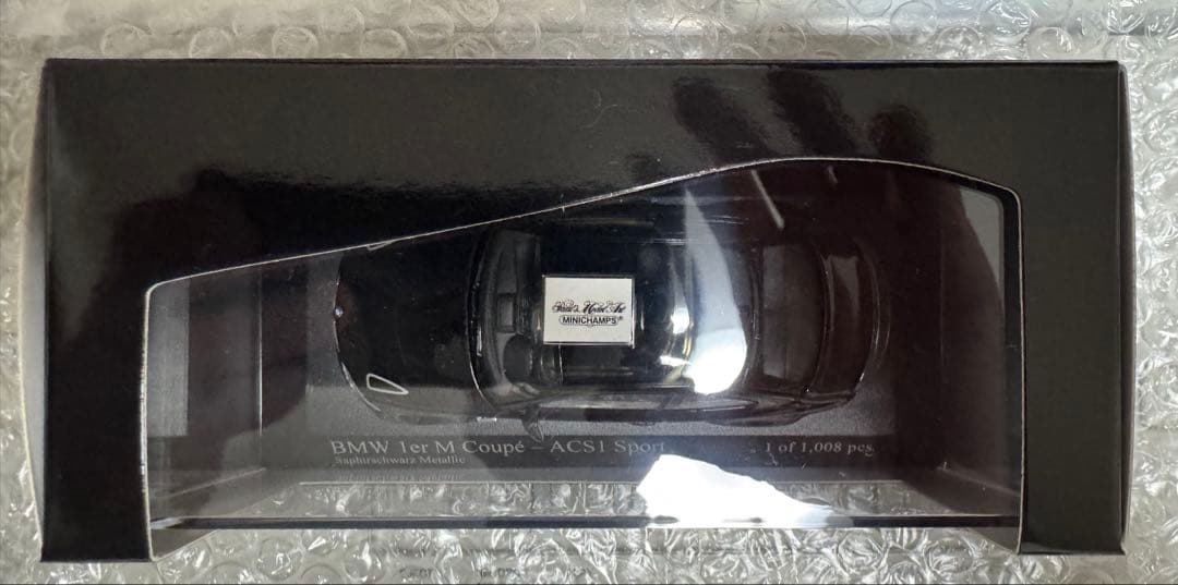 MINICHAMPS BMW ACS1 Mクーペ 2011 ブラック　1/43