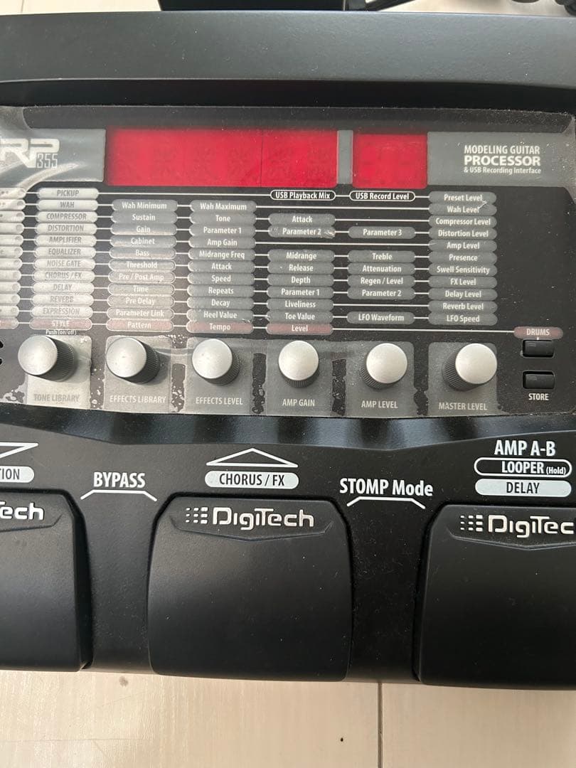 DigiTech RP-500 モデリングギタープロセッサー