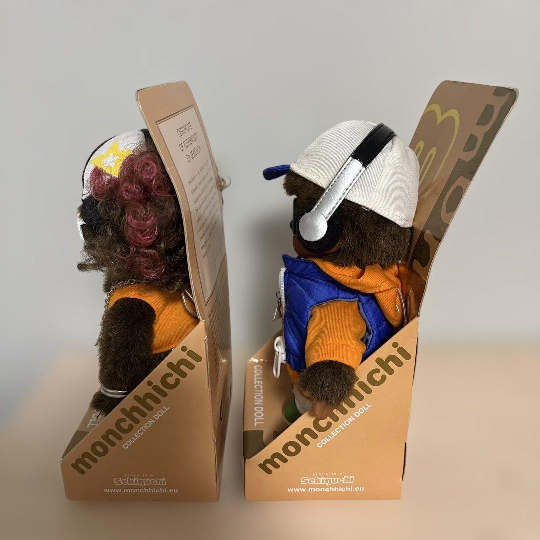 激レア！！モンチッチ DJ 男の子 女の子　2体セット