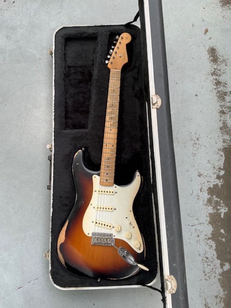 FenderRoadWorm50ストラトキャスター初期2トーンカラーサンバースト